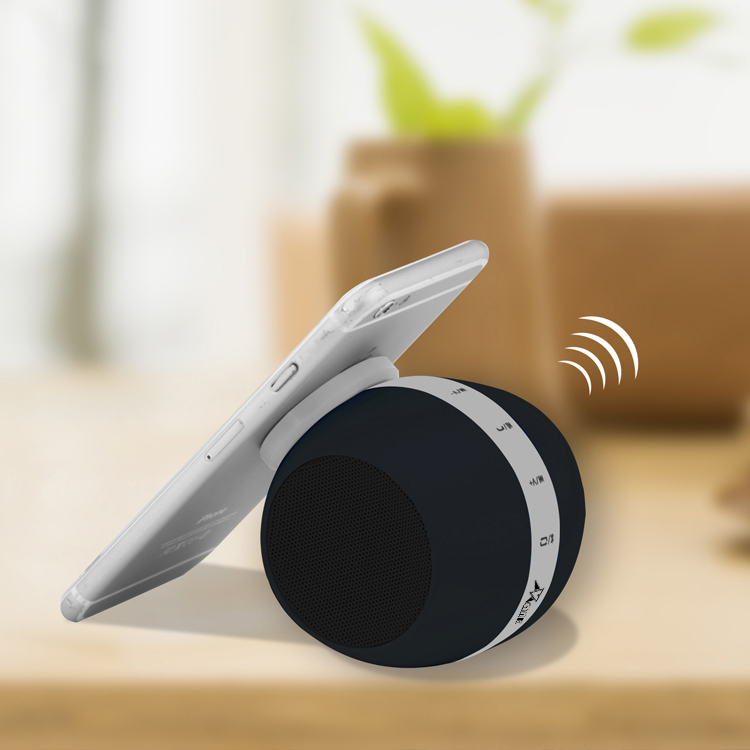 沃漫客VF-108室内吸盘底座便携式蓝牙音箱立体声对箱功能